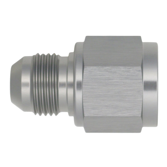 06-02-0218 DeatschWerks 10AN Female Flare to 8AN Male Flare Reducer - Anodized DW Titanium