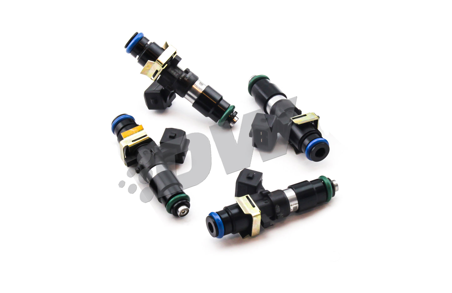 16MX-20-1250-4 DeatschWerks Bosch EV14 Universal 60mm long 1250cc Set of 4 Injectors