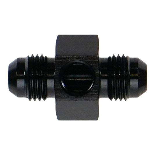 6-02-0770-B DeatschWerks 6AN Male Flare Gauge Adapter with 1/8in NPT Gauge Port