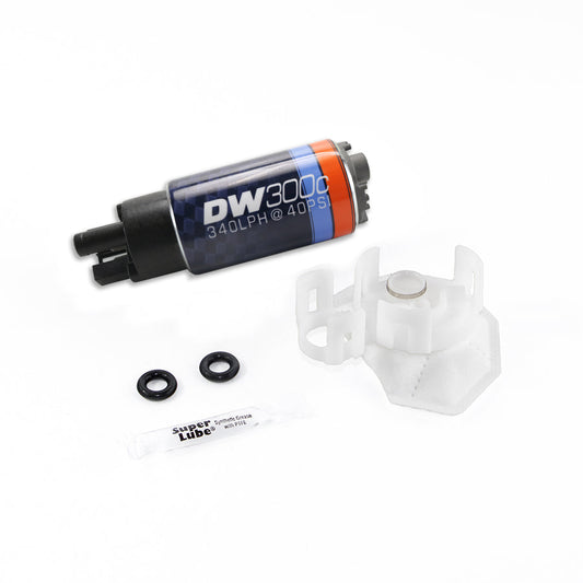 9-307-1026 DeatschWerks DW300c 340LPH In-Tank Fuel Pump Kit 2008-2015 Evo X 4B11T MazdaSpeed 3 07-13 DISI 2.3L