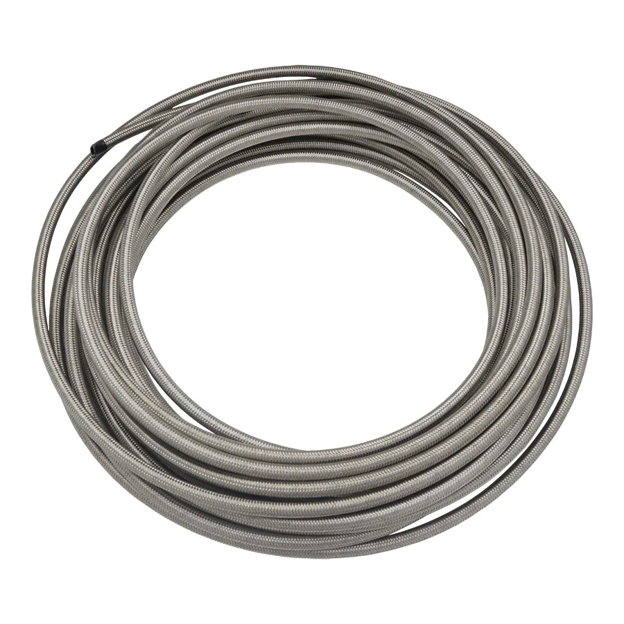 6-02-0813-50 DeatschWerks 8AN Stainless Steel Double Braided CPE Hose - 50ft