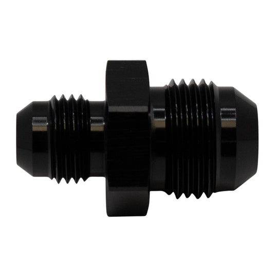 6-02-0203-B DeatschWerks 8AN Male Flare to 6AN Male Flare Reducer Straight - Anodized Matte Black