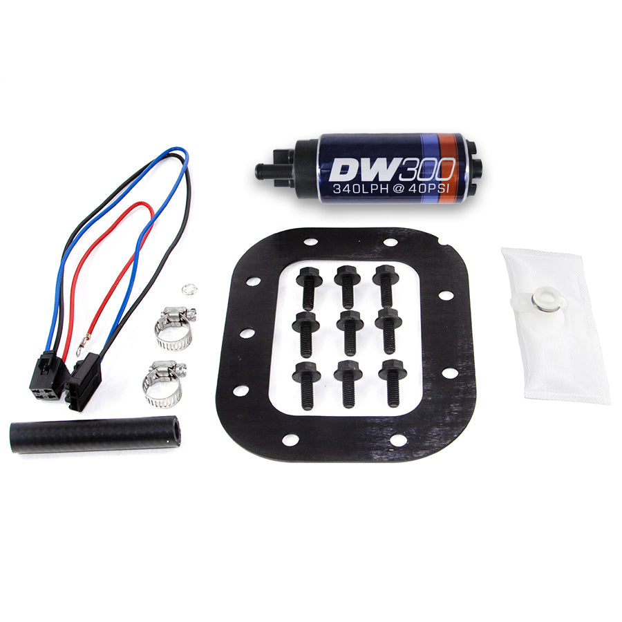 9-301-1028 DeatschWerks DW300 340lph In-Tank Fuel Pump w/ 9-1028 Install Kit 1986-1989 Chevy C4 Corvette 5.7L