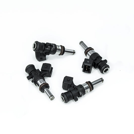 16MX-00-0750-4 DeatschWerks Bosch EV14 Universal 40mm Compact Matched Set of 4 Injectors 750cc (Extended Nozzle)