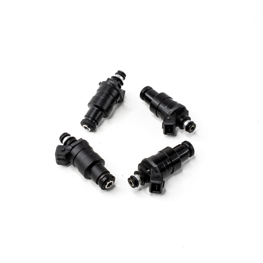 42M-02-0550-4 DeatschWerks 550cc Low Impedance Fuel Injectors Set of 4 Eclipse DSM 4G63T 95-99 Evo 8 9 03-06