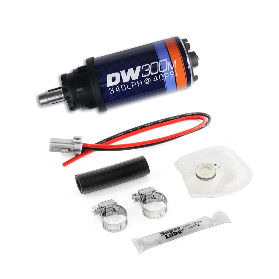 9-305-1034 DeatschWerks DW300M 340lph Ford In-Tank Fuel Pump w/ 9- Install Kit 2005-2010 Ford Mustang V6 GT