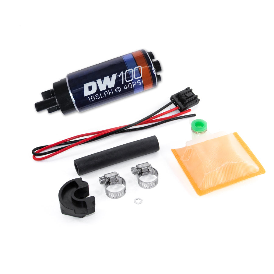 9-101-0766 DeatschWerks DW100 165lph In-Tank Fuel Pump w/ 9-0766 Install Kit 1989-1994 Nissan 240SX Silvia S13