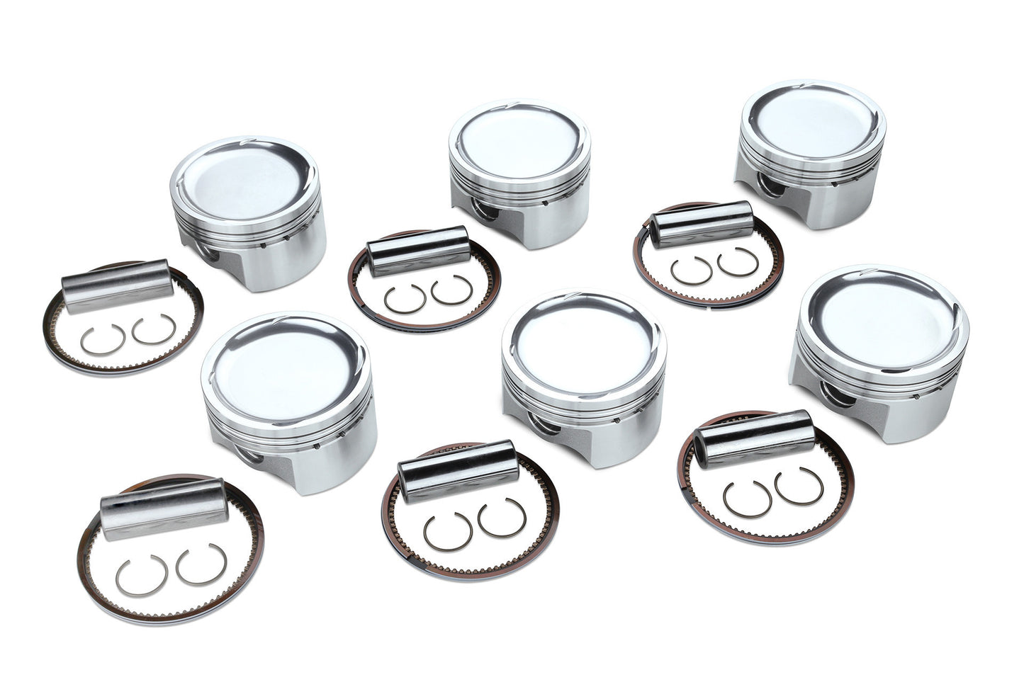 TA202A-TY03D Tomei Forged Pistons SET Toyota Supra 2JZ-GTE 2JZ-GE 94MM Stroker 86.5MM +0.5MM -17.5 CC 8.9:1