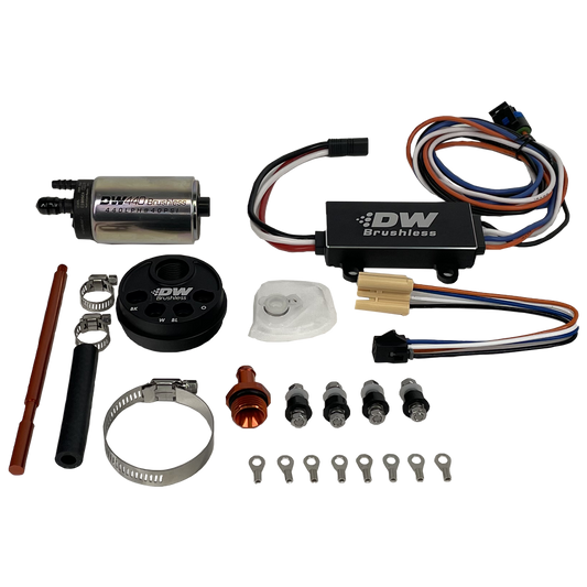 9-441-C102-5004 DeatschWerks 3.5L Module Surge Tank In-Tank Pump Adapter w/ DW440 Brushless & Controller 440lph Pump