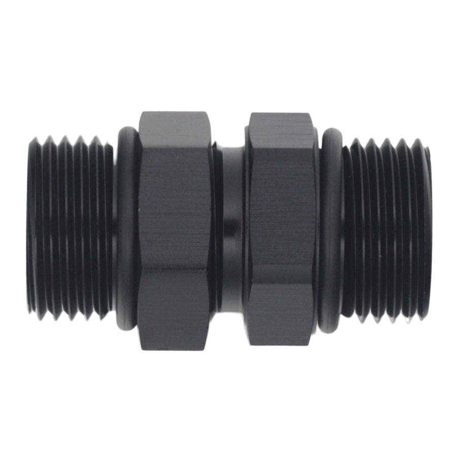 6-02-0421-B DeatschWerks 10AN ORB Male to 10AN ORB Male Swivel Adapter - Anodized Matte Black