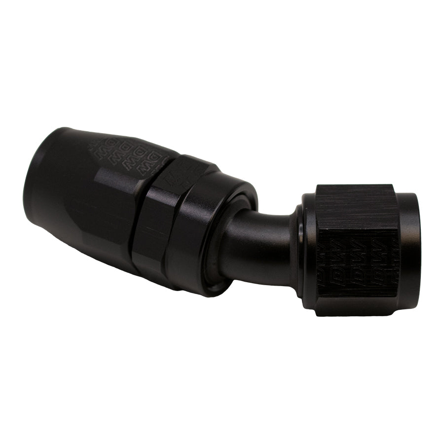 6-02-0824-B DeatschWerks 10AN Female Flare Swivel 30-Degreehose End CPE - Anodized Matte Black