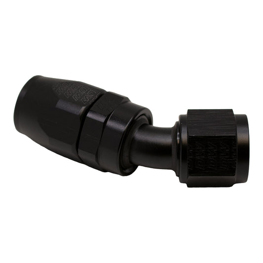 6-02-0824-B DeatschWerks 10AN Female Flare Swivel 30-Degreehose End CPE - Anodized Matte Black
