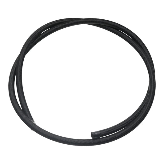 6-02-0864-6 DeatschWerks 6AN Black Nylon Braided PTFE Hose - 6ft