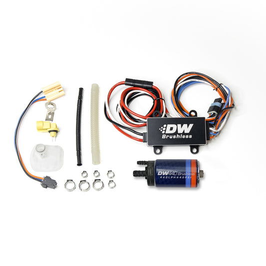 9-442-C102-0906 DeatschWerks 440lph In-Tank Brushless Fuel Pump with Controller for 15+ Ford Mustang F-150