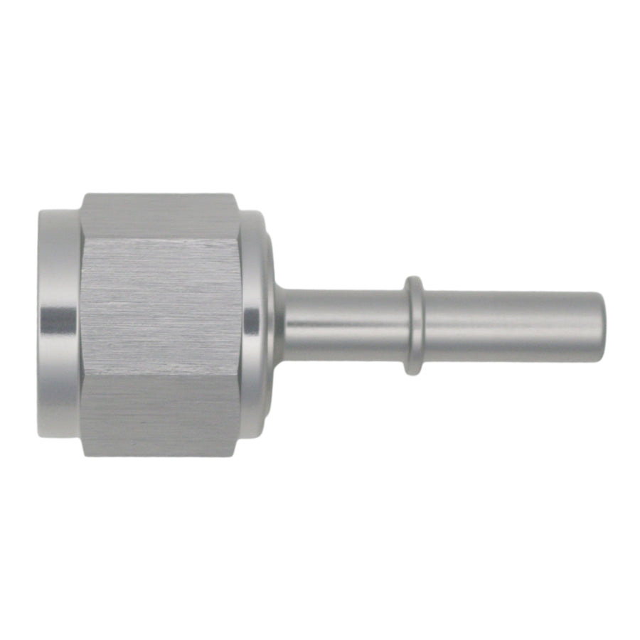 06-02-0134 DeatschWerks 10AN Female Flare Swivel to 5/16in Male EFI Quick Disconnect - Anodized DW Titanium