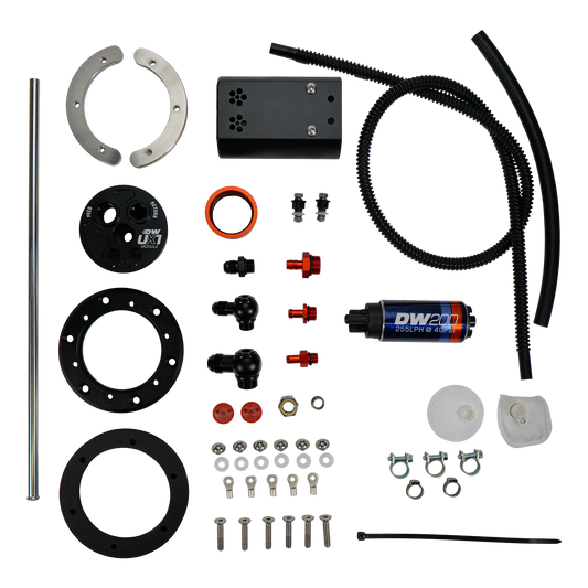 9-201-UX1 DeatschWerks Universal X1 Module w/ bucket and DW200 Fuel Pump