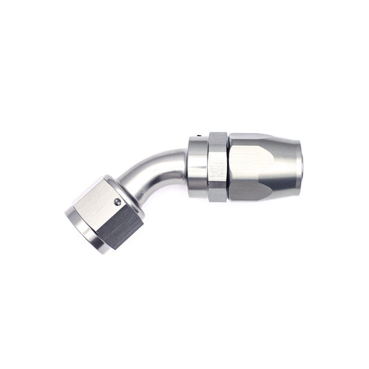 06-02-0810 DeatschWerks 10AN Female Swivel 45-Degree Hose End CPE
