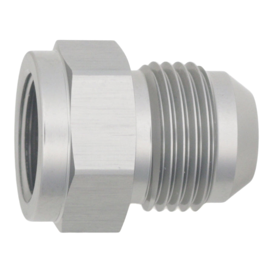 06-02-0223 DeatschWerks 8AN Female Flare to 10AN Male Flare Expander - Anodized DW Titanium