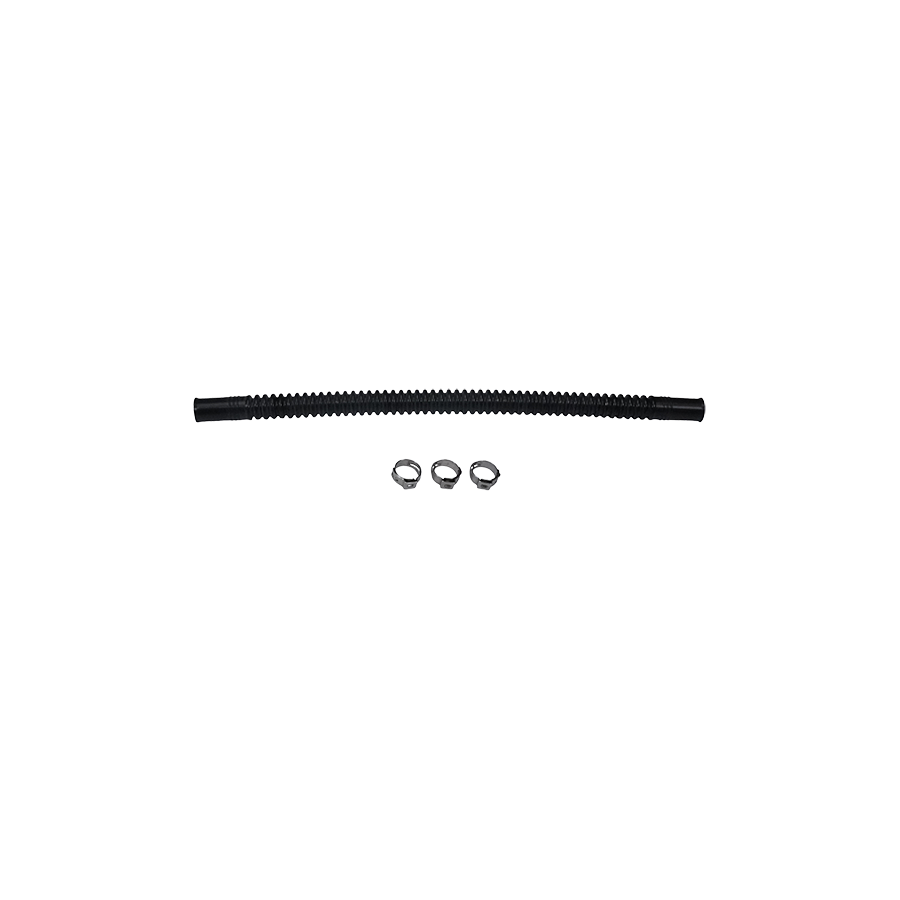 9-CT-X1 DeatschWerks Convoluted Tubing 230mm Length x 8mm ID Side 1 x 10mm ID Side 2 - Black