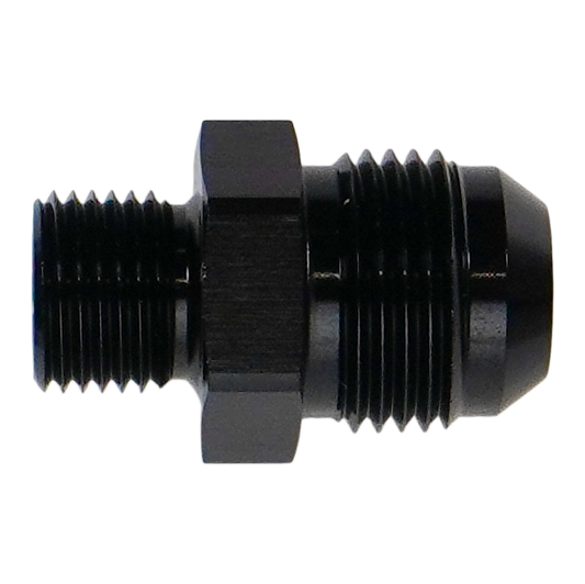 6-02-0625-B DeatschWerks 10AN Male Flare to M16x1.5 Metric Male Adapter