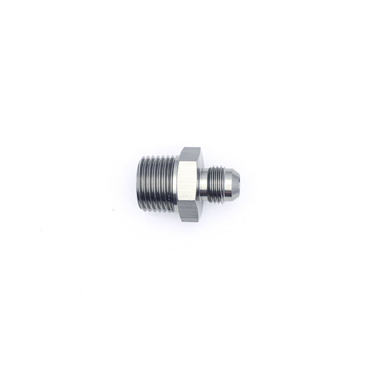 06-02-0903 DeatschWerks 6AN Male Flare To 1/2in. Male NPT Adapter