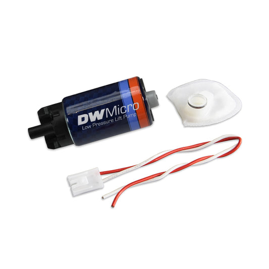 9-110-1055 DeatschWerks DWMicro series 210lph Low Pressure Lift Fuel Pump Barb 9-110-1055