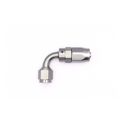 06-02-0803 DeatschWerks 6AN Female Swivel 90-Degree Hose End CPE