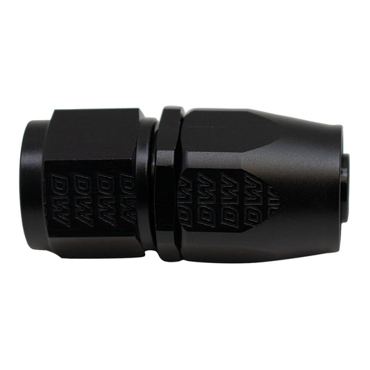 6-02-0809-B DeatschWerks 10AN Female Swivel Straight Hose End CPE - Anodized Matte Black