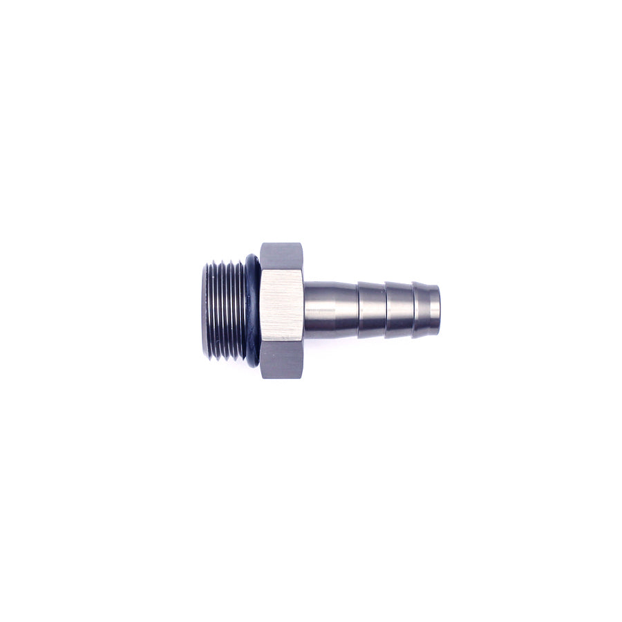 06-02-0507 DeatschWerks 8AN ORB Male To 3/8in. Male Triple Barb Fitting (Incl. O-Ring)