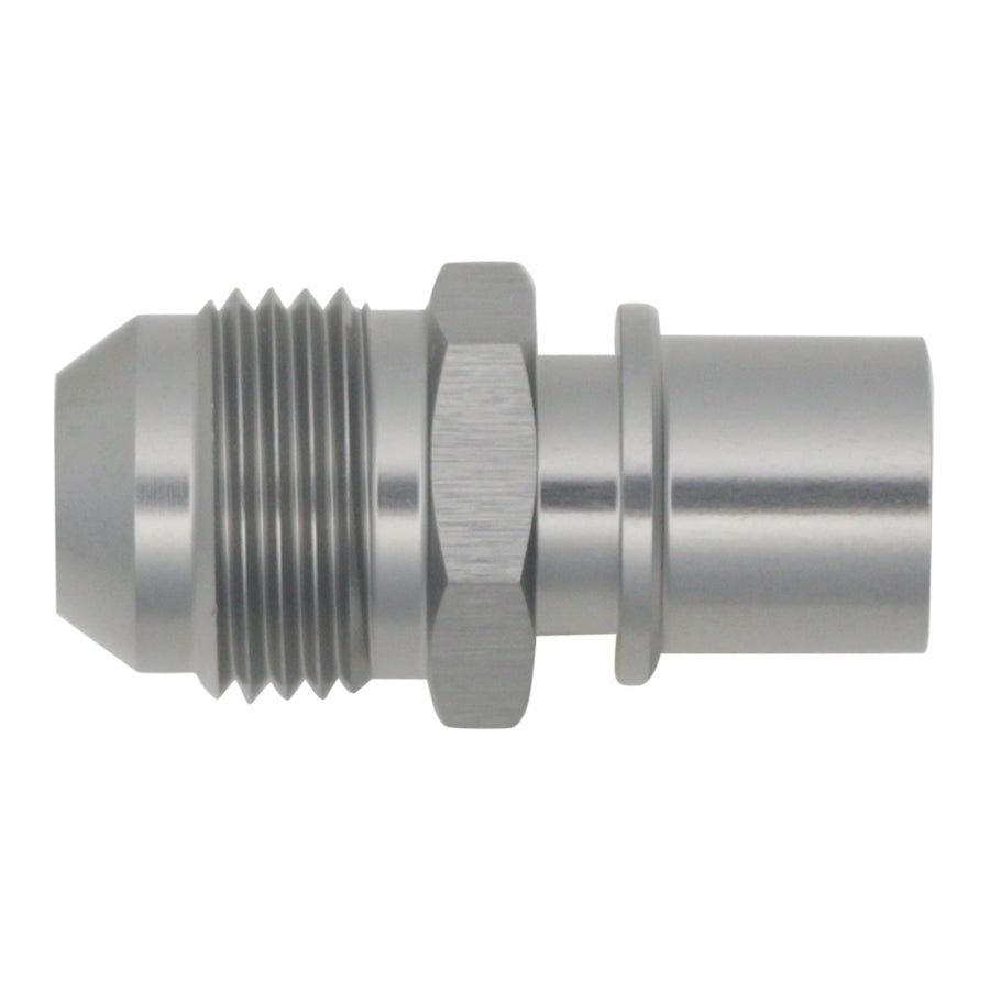 06-02-0128 DeatschWerks 8AN Male Flare to Toyota Module Quick Connect - Anodized DW Titanium