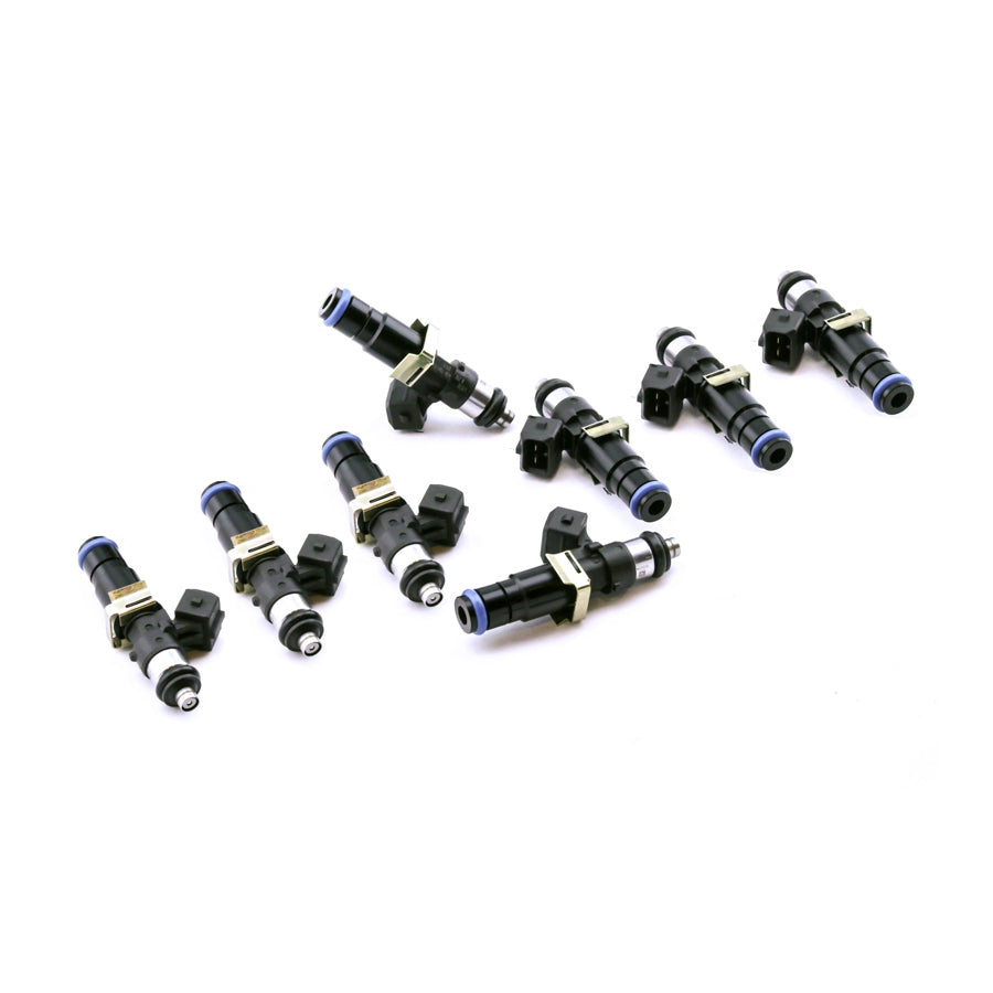 16M-23-1500-8 DeatschWerks 1500cc Injectors Set Mustang GT 05-18 4.6L 5.0L Cobra 03-04 Shelby GT350 17-18 5.2L
