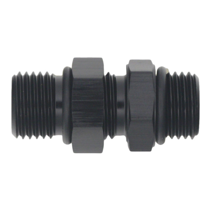 6-02-0423-B DeatschWerks 6AN ORB Male to 6AN ORB Male Swivel Adapter - Anodized Matte Black