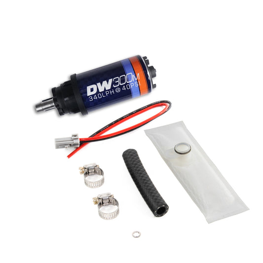 9-305-1037 DeatschWerks DW300M 340lph In-Tank Fuel Pump w/ 9-1037 Install Kit 1997-2004 Ford F-150 V6 V8 Gas