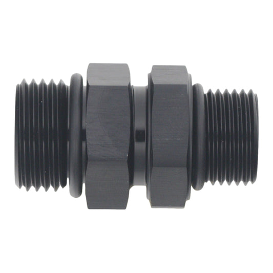 6-02-0425-B DeatschWerks 8AN ORB Male to 10AN ORB Male Swivel Adapter - Anodized Matte Black