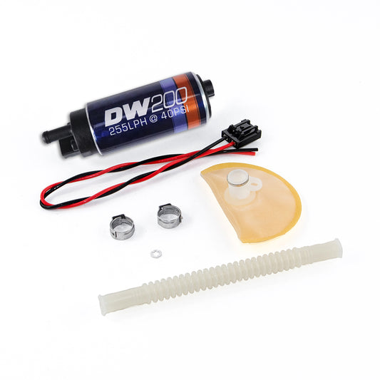 9-201-1020 DeatschWerks DW200 series 255lph In-Tank Fuel Pump w/ Install Kit G37 08-13 370Z 09-15 VQ37HR