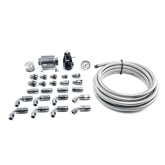 6-607 DW DW400 Fuel Pump Module Return Plumbing Kit SS CPE Civic Si 02-15 RSX 02-06 K20A2 A3 Z1 Z3 K24Z7