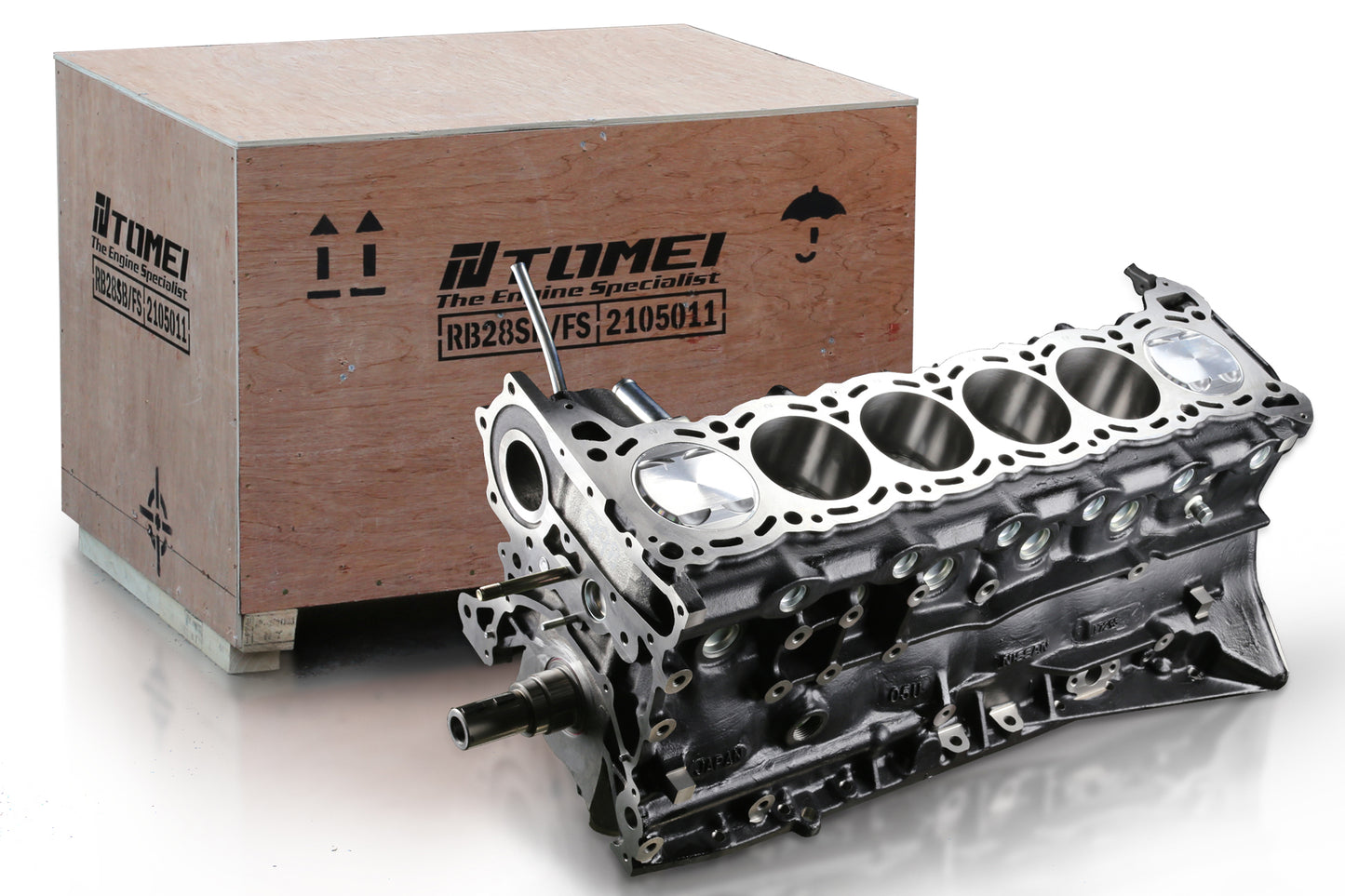 TA102A-NS05A Tomei Short Block RB26DETT 2.8 Full Counter STD Block RB28SB/FS
