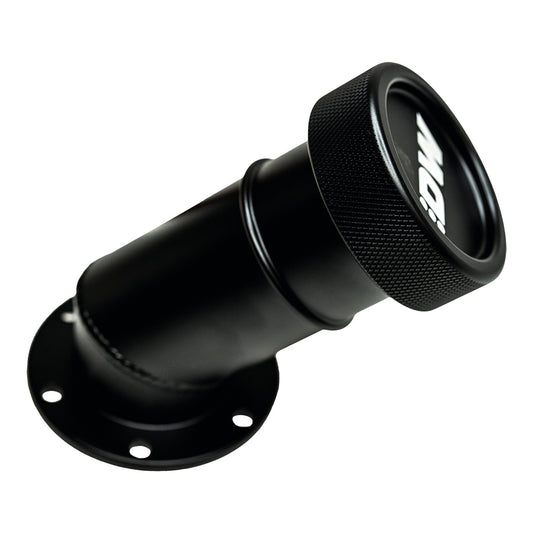 6-03-FST-ANGLE DeatschWerks Angled Filler Neck w/Cap - Matte Black