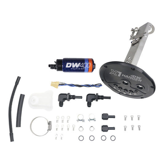 9-401-7020 DeatschWerks 89-93 Nissan S13 R32 Skyline (non-GTR) X1 Series Fuel Pump Module w/ DW400 Pump