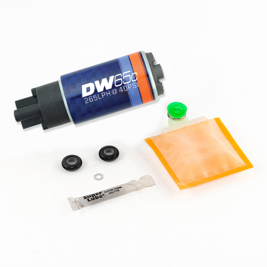9-201s-1004 DeatschWerks DW200 255lph In-Tank Fuel Pump w/ Install Kit 2006-2009 Honda S2000 AP2 2.2L F22C