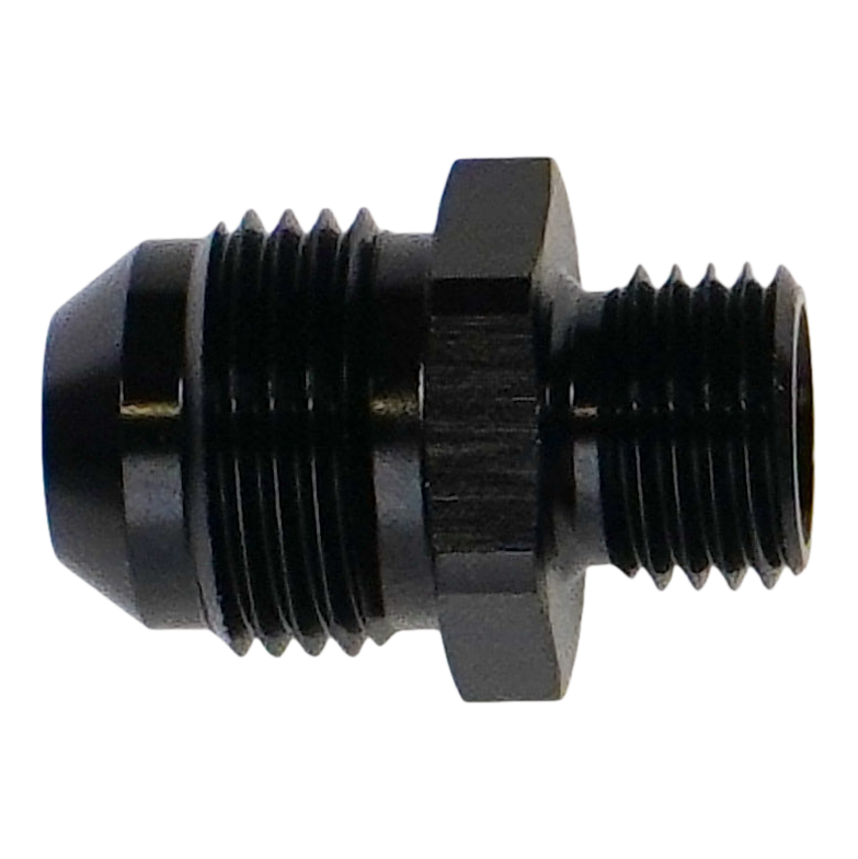 6-02-0643-B DeatschWerks 8AN Male Flare to M14x1.5 Male Inverted Flare Adapter