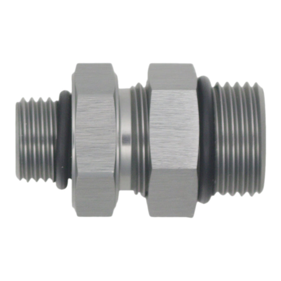 06-02-0424 DeatschWerks 6AN ORB Male to 8AN ORB Male Swivel Adapter - Anodized DW Titanium
