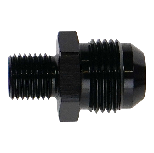 6-02-0624-B DeatschWerks 10AN Male Flare to M14x1.5 Metric Male Adapter