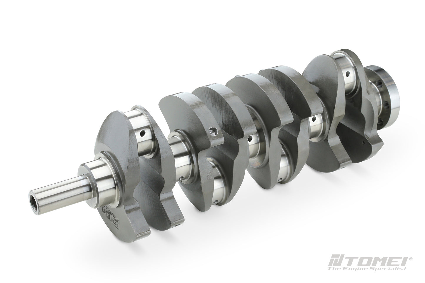 TA204B-MT02A Tomei 4340 Forged Billet 98MM Stroker Crankshaft Full Counterweight 2.3L Mitsubishi EVO X 10 4B11T