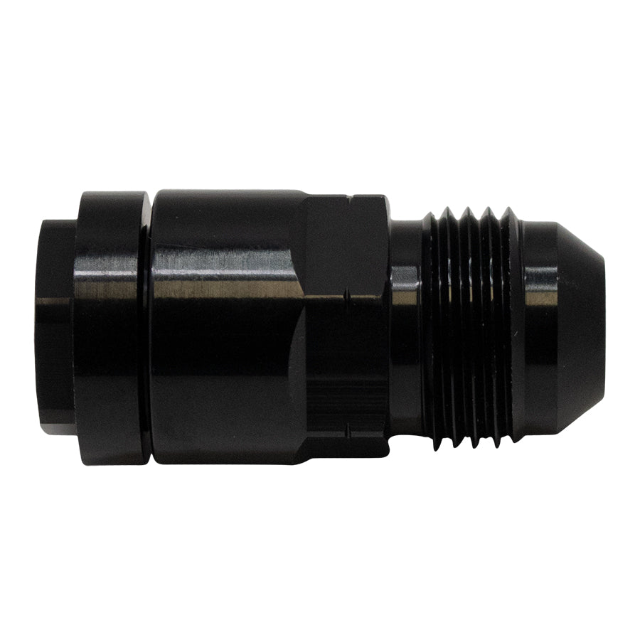 6-02-0104-B DeatschWerks 8AN Male Flare to 3/8in Female EFI Quick Connect Adapter - Anodized DW Titanium
