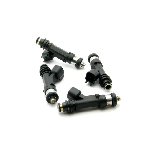 18U-02-0650-4 DeatschWerks 650cc Fuel Injectors Set of 4 Nissan 240SX 1989-1990 KA24E