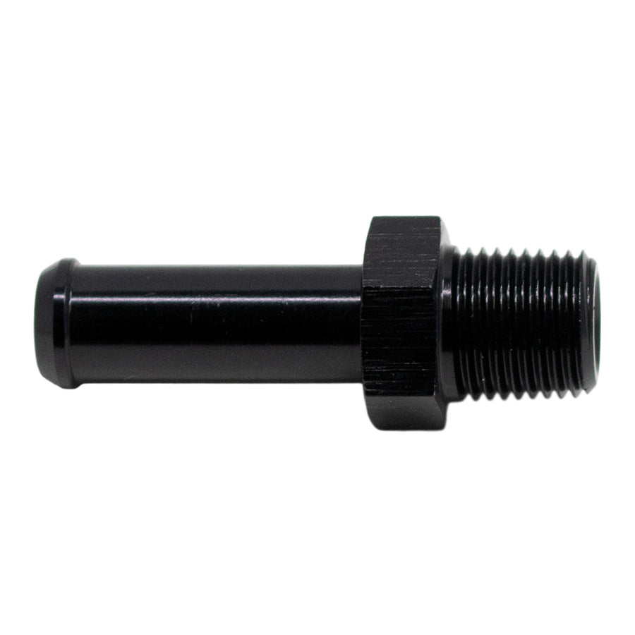 6-02-0916-B DeatschWerks 1/8in NPT Male Thread 5/16in Hose Barb - Anodized Matte Black