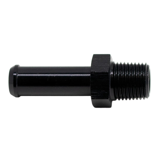 6-02-0916-B DeatschWerks 1/8in NPT Male Thread 5/16in Hose Barb - Anodized Matte Black