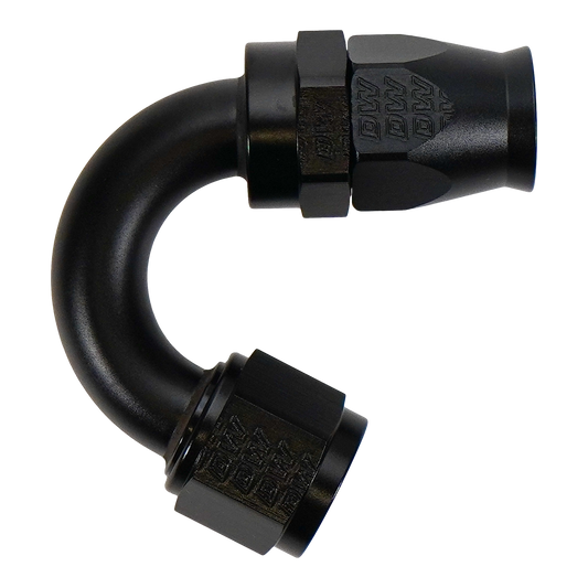 6-02-0881-B DeatschWerks 10AN Female Flare Swivel (Incl Ferule/Olive) 150-degree Hose End PTFE