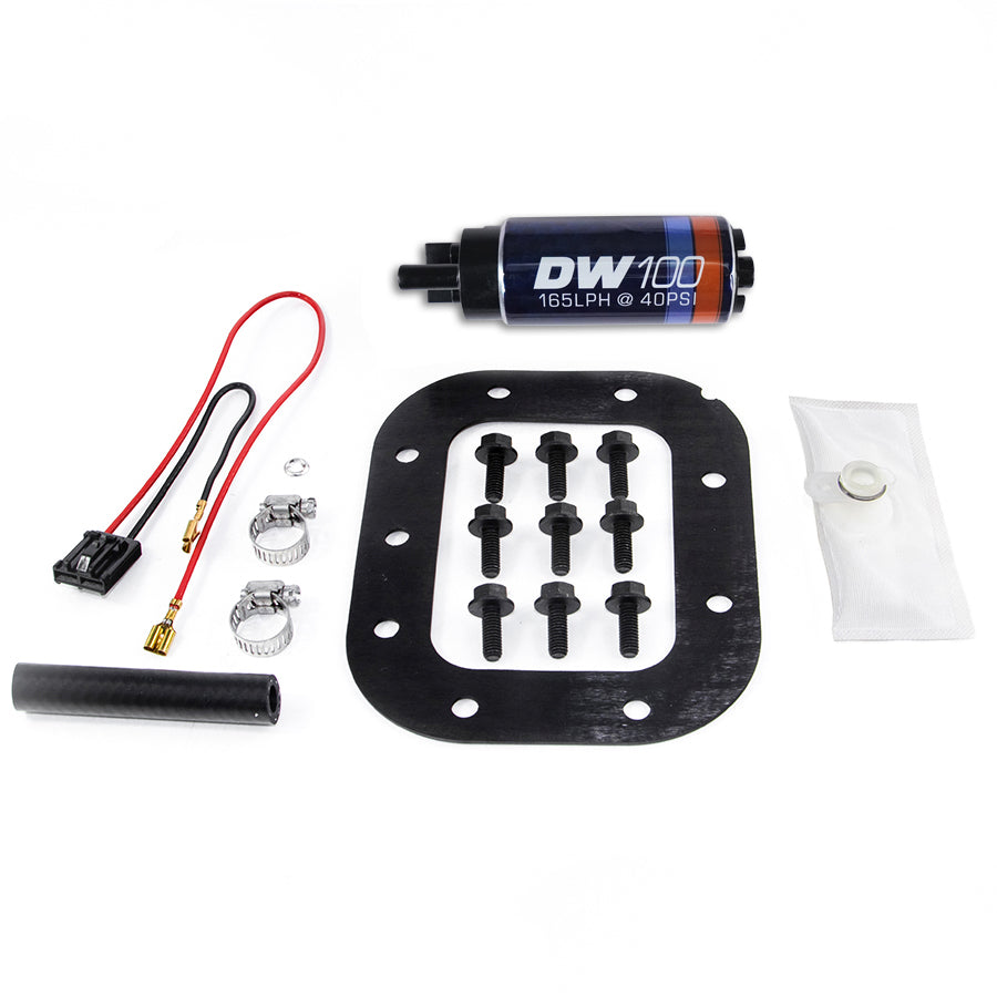 9-101-1027 DeatschWerks DW100 165lph In-Tank Fuel Pump w/ 9-1027 Install Kit 1984-1985 Corvette 5.7L L83
